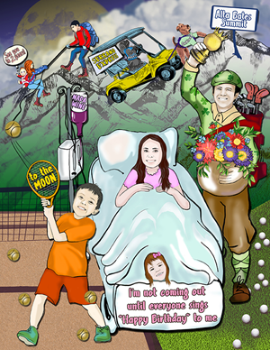 Illustration Design by ioio for St. Albert II, LLC | Design: #30668136