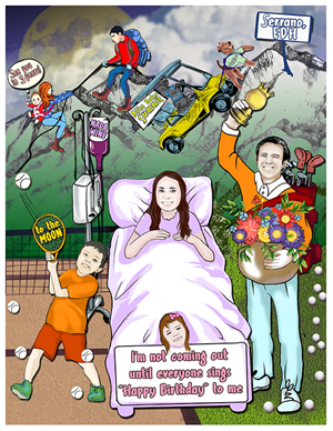 Illustration Design by ioio for St. Albert II, LLC | Design: #30670959
