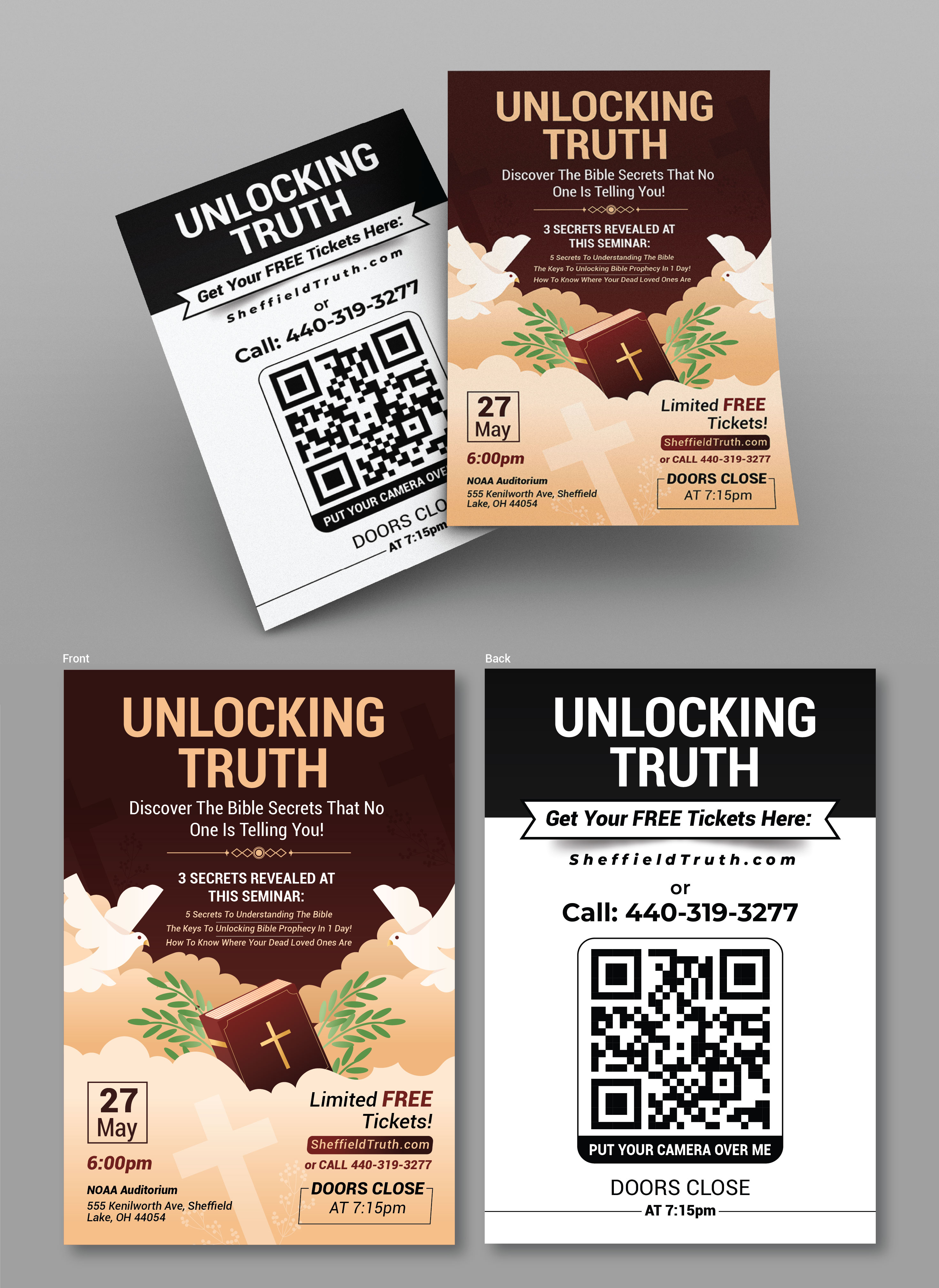 Diseño de Flyer por artbitin para Daystar One | Diseño #30507033