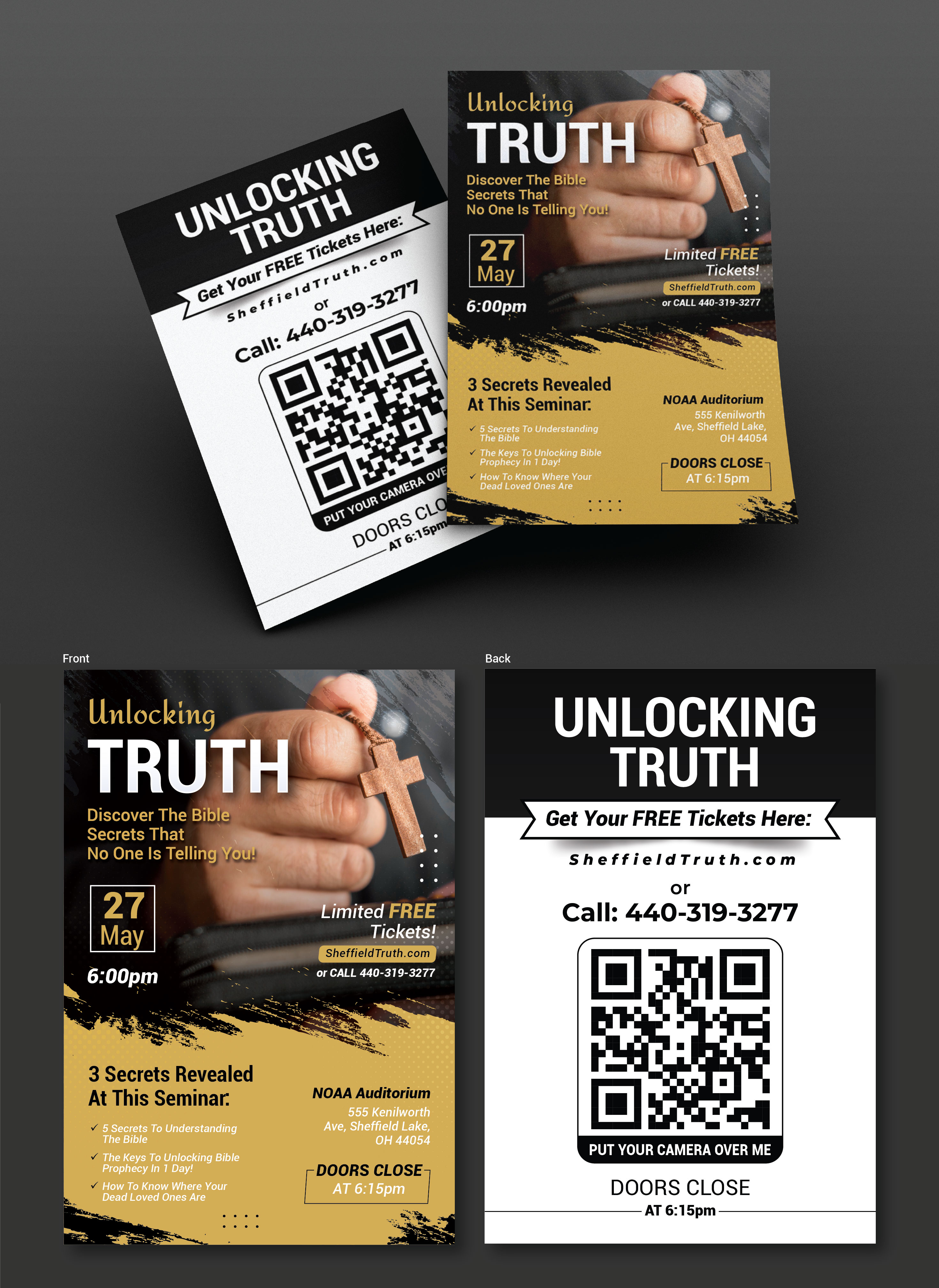 Flyer Design by artbitin for Daystar One | Design #30512299