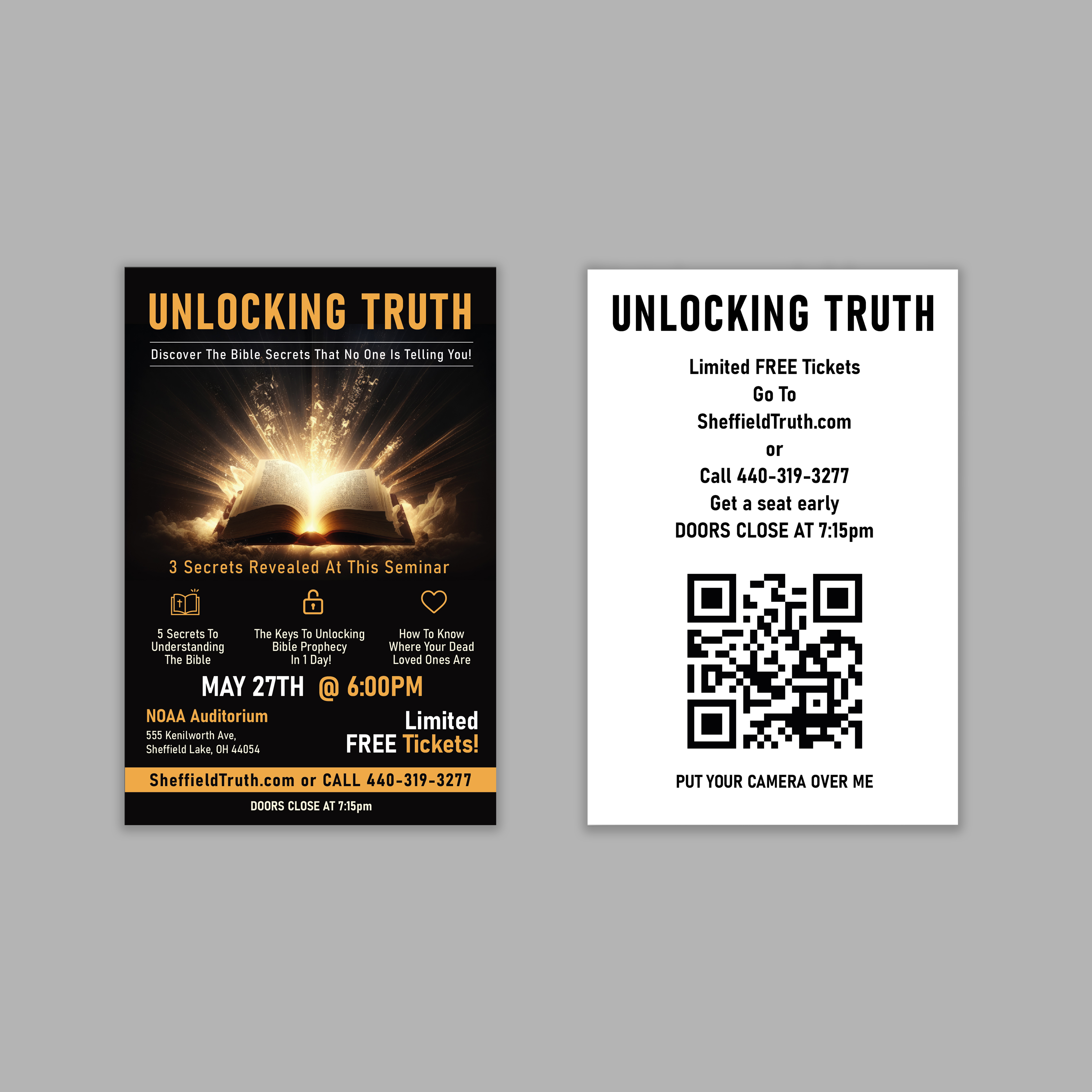 Flyer Design by Inventive Design for Daystar One | Design #30508276
