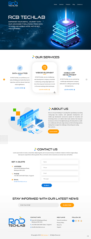 Web Design par pb pour ce projet | Design : #30516310