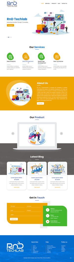 Web Design par pb pour ce projet | Design : #30516311
