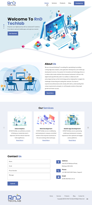 Web Design par pb pour ce projet | Design : #30516317