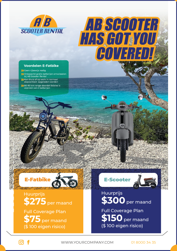 Flyer Design by Michael Oyugi for AB Dive | Design #30524813