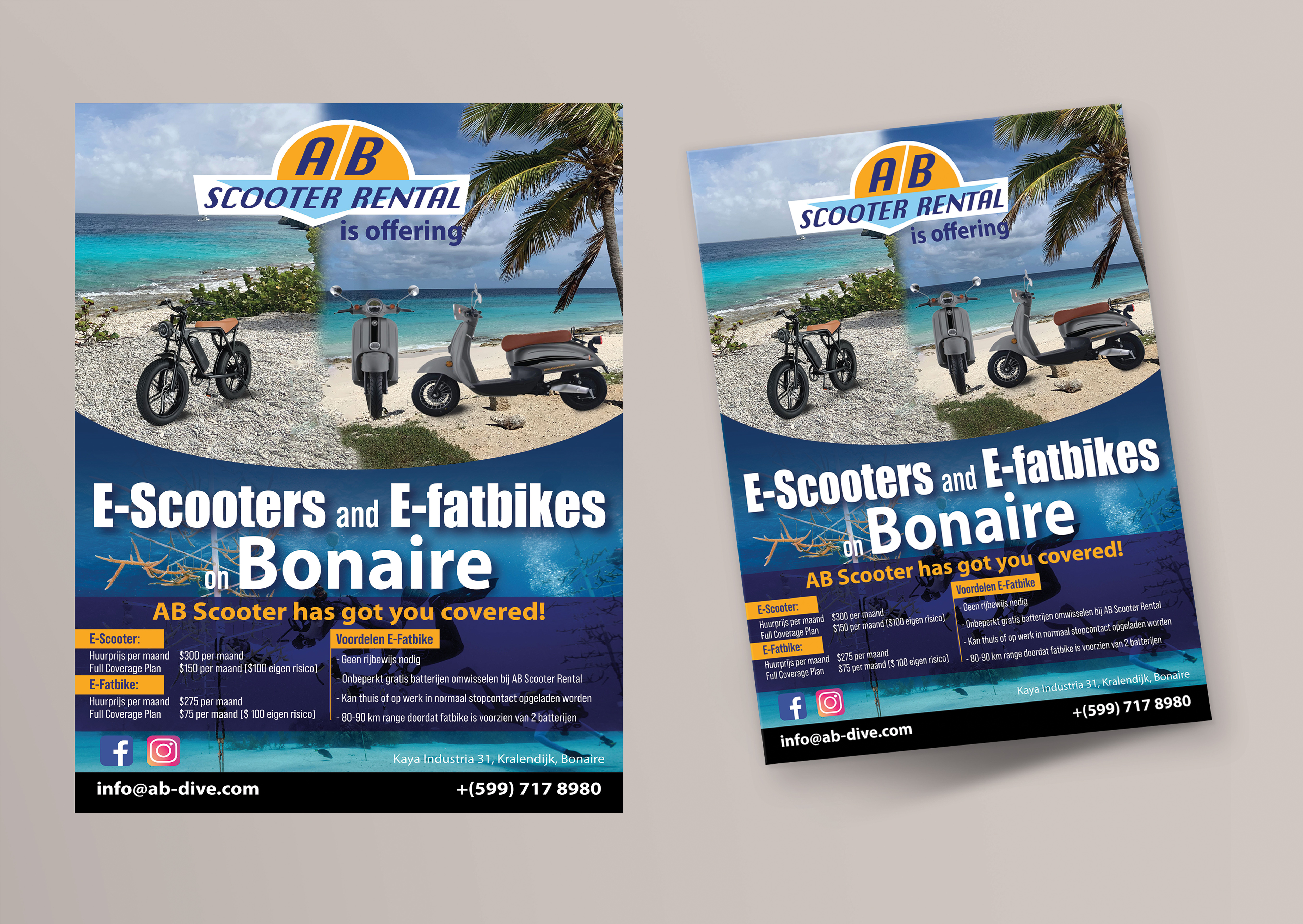 Flyer Design by Impressive Sol for AB Dive | Design #30519309