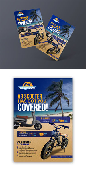 Flyer Design by debdesign for AB Dive | Design: #30512856