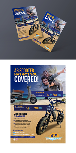Flyer Design by debdesign for AB Dive | Design: #30513175