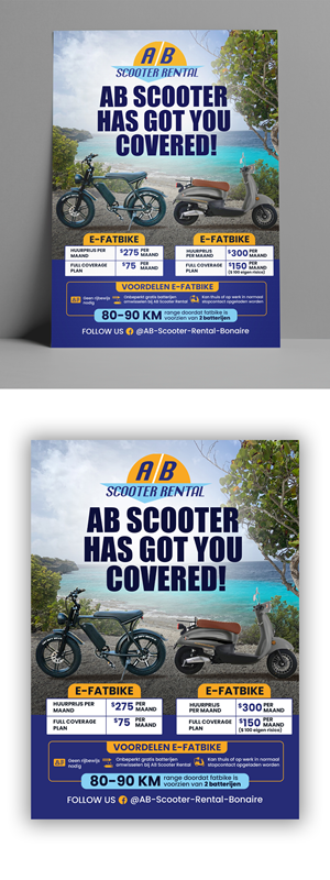 Flyer Design by debdesign for AB Dive | Design: #30513527