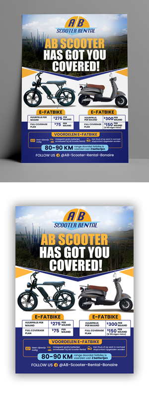 Flyer Design by debdesign for AB Dive | Design: #30513528
