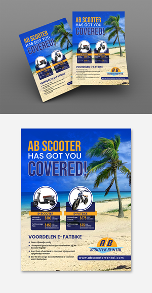 Flyer Design by debdesign for AB Dive | Design: #30513559