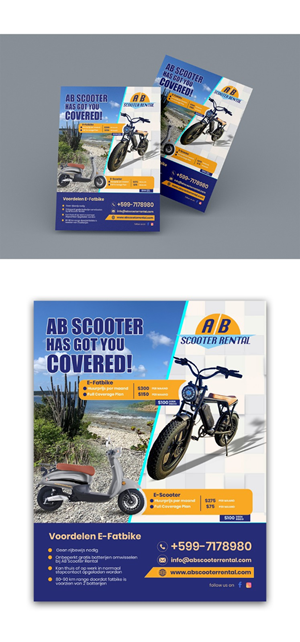 Flyer Design by debdesign for AB Dive | Design: #30514916