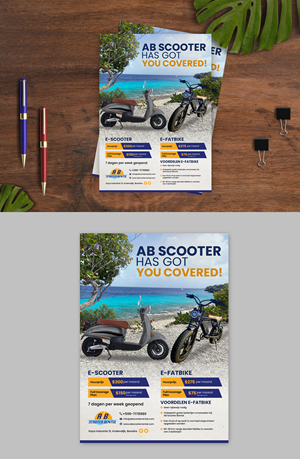 Flyer Design by debdesign for AB Dive | Design: #30534747