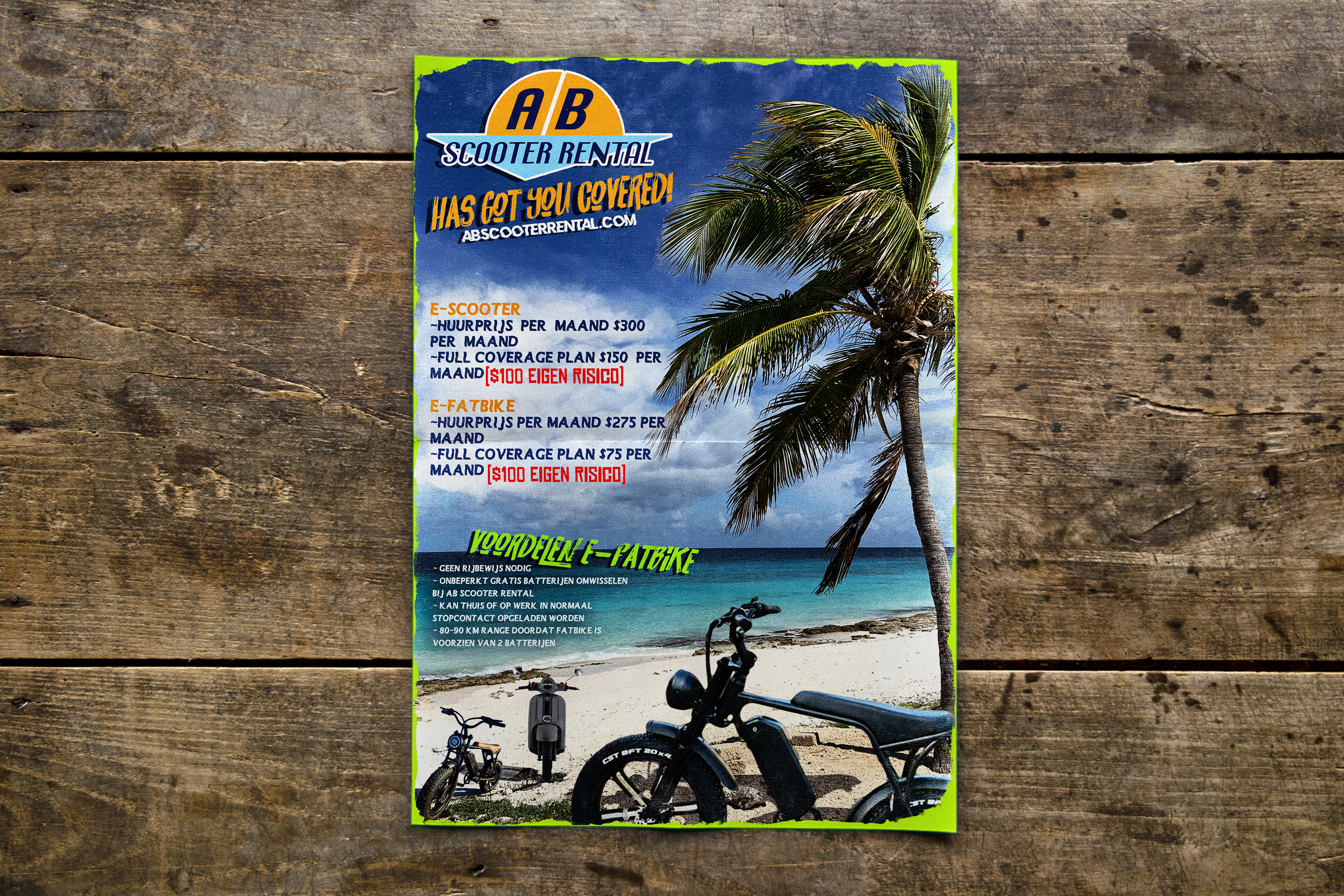 Flyer Design by Elune Design for AB Dive | Design #30510708
