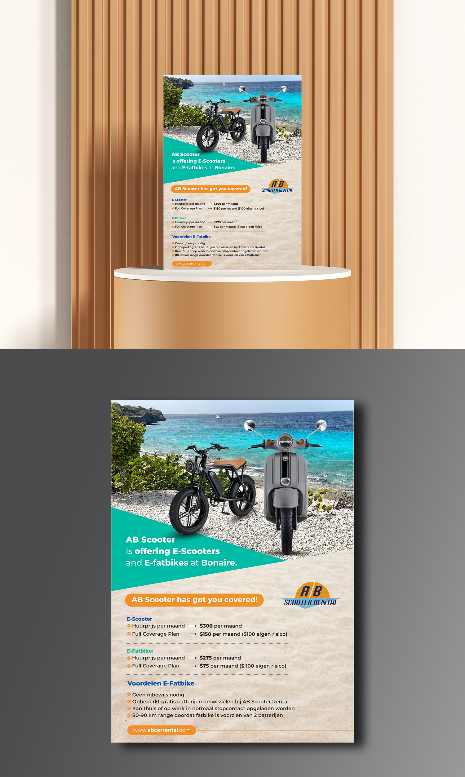 Flyer Design by ecorokerz for AB Dive | Design #30514059