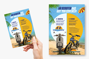 Flyer Design by Graphic Guy for AB Dive | Design #30514002