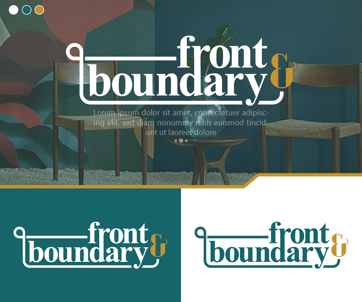 Logo Design by tridsgn for Front & Boundary LLC | Design #30515585
