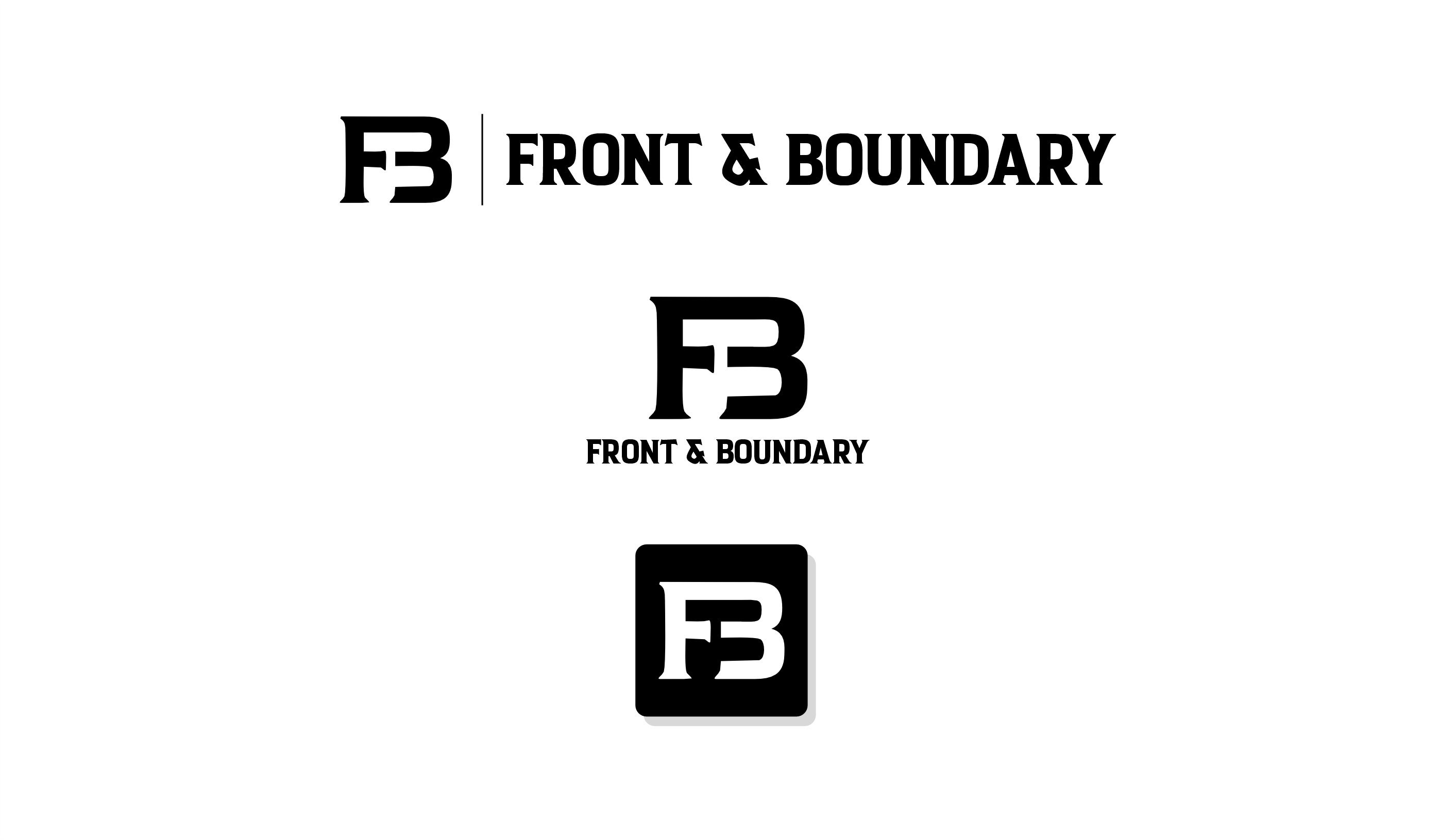 Logo Design by Jose Loaiza for Front & Boundary LLC | Design #30544188