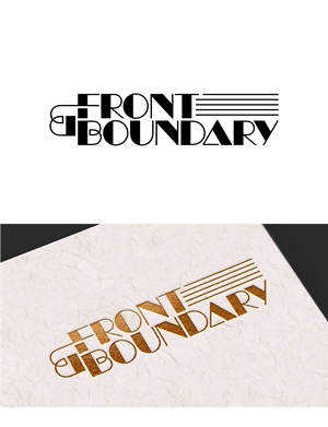 Logo-Design von Fezy Design Studio für Front & Boundary LLC | Design: #30532044