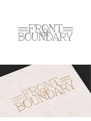 Logo-Design von Fezy Design Studio für Front & Boundary LLC | Design: #30539068