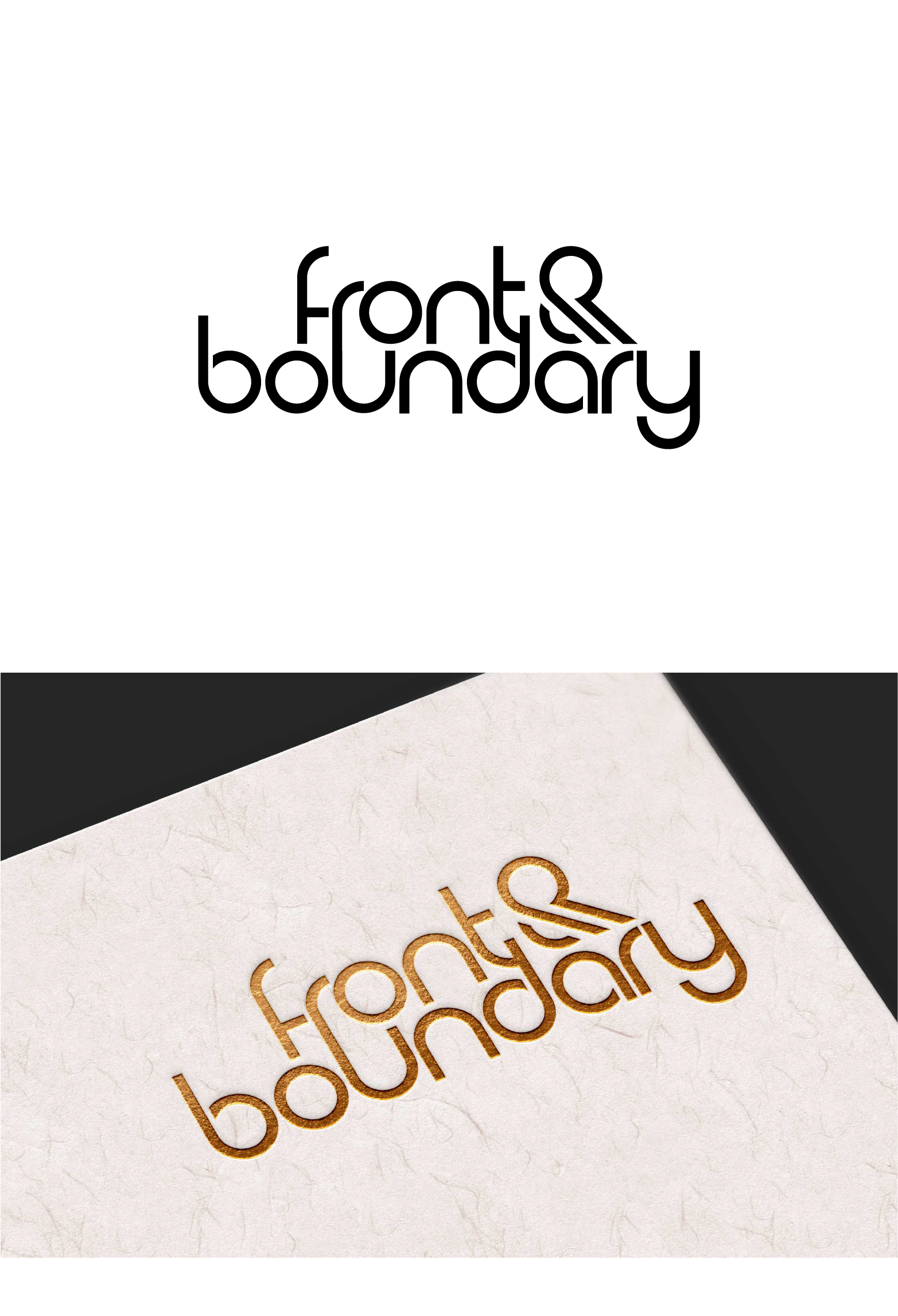 Logo Design by Fezy Design Studio for Front & Boundary LLC | Design #30539070