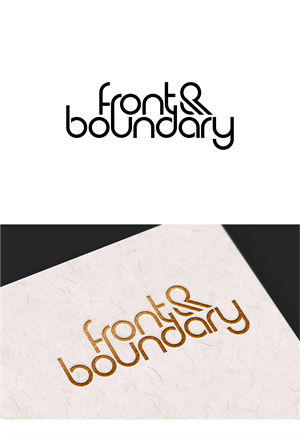 Logo-Design von Fezy Design Studio für Front & Boundary LLC | Design: #30539070