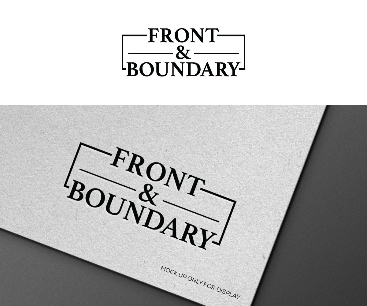 Logo-Design von Srk pix!14 für Front & Boundary LLC | Design #30518632