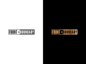 Logo Design by CG Logo for Front & Boundary LLC | Design: #30545292
