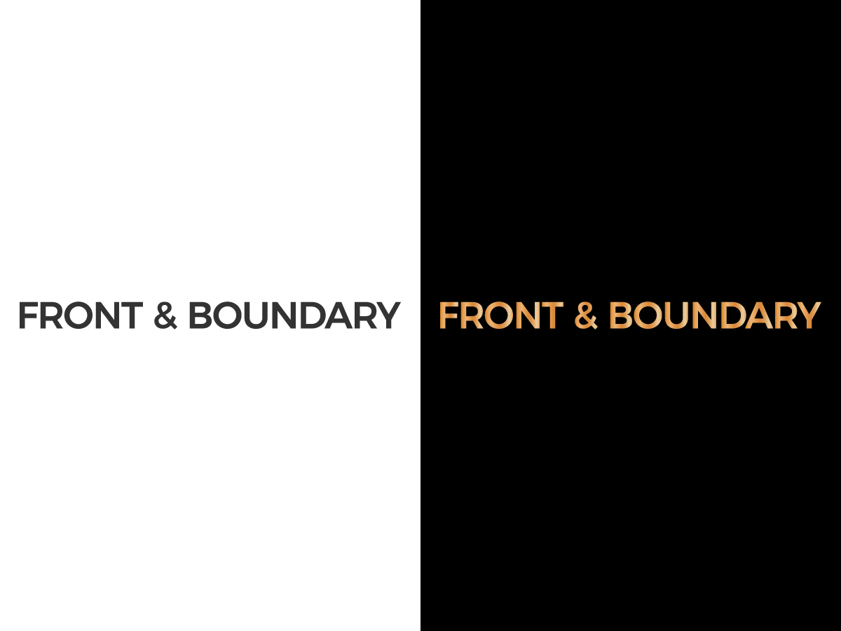 Logo-Design von CG Logo für Front & Boundary LLC | Design #30545301