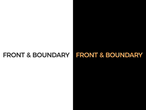 Logo-Design von CG Logo für Front & Boundary LLC | Design: #30545301