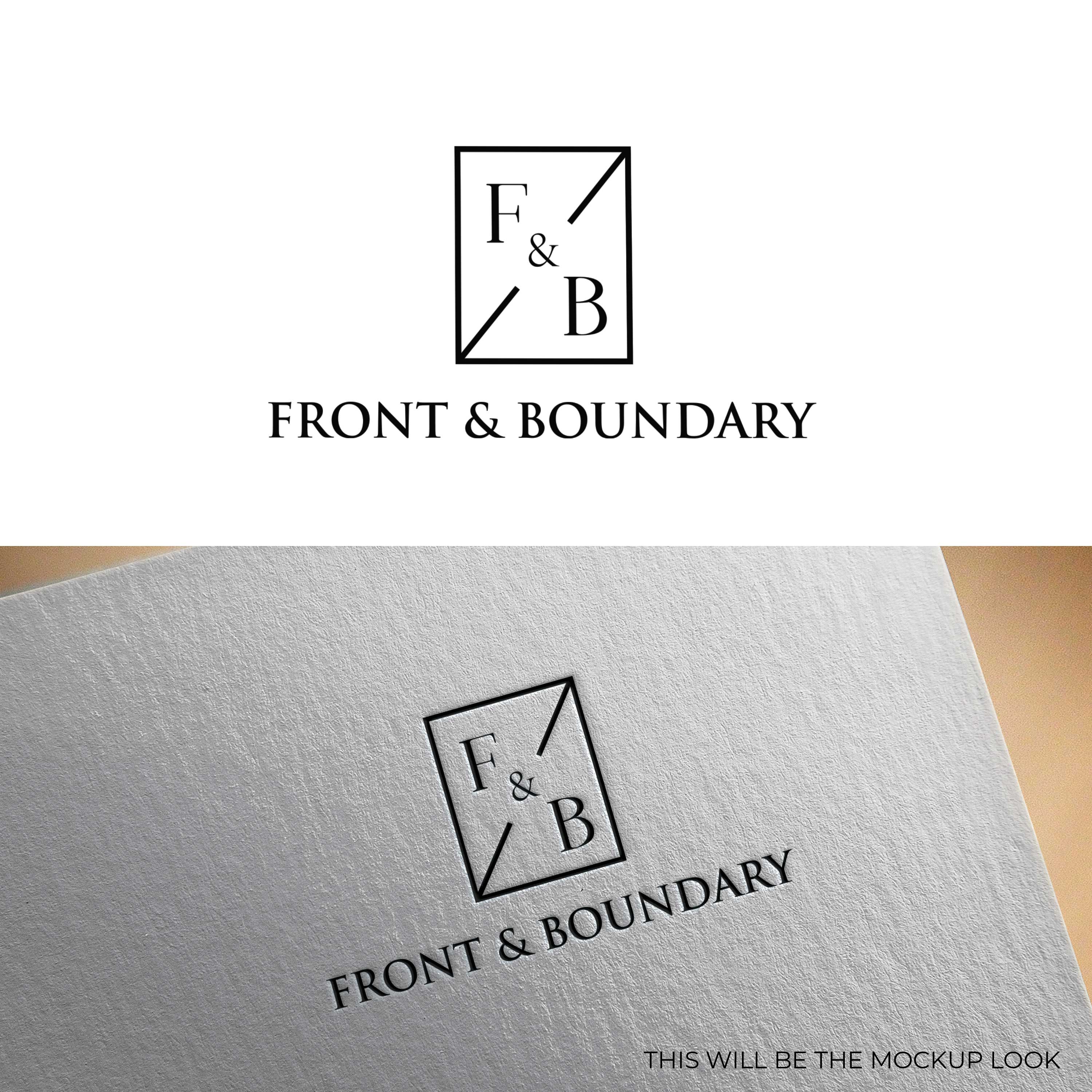 Logo Design by Design_Duo for Front & Boundary LLC | Design #30547572