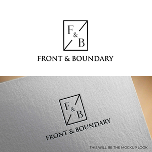 Logo-Design von Design_Duo für Front & Boundary LLC | Design: #30547572