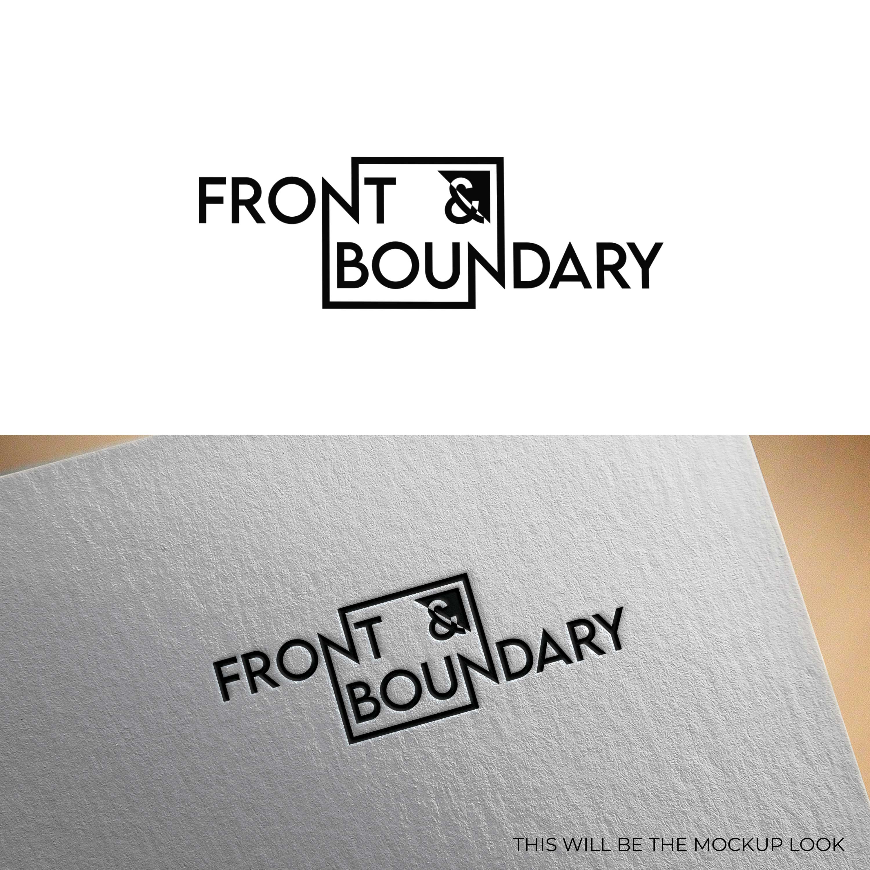 Logo Design by Design_Duo for Front & Boundary LLC | Design #30547574