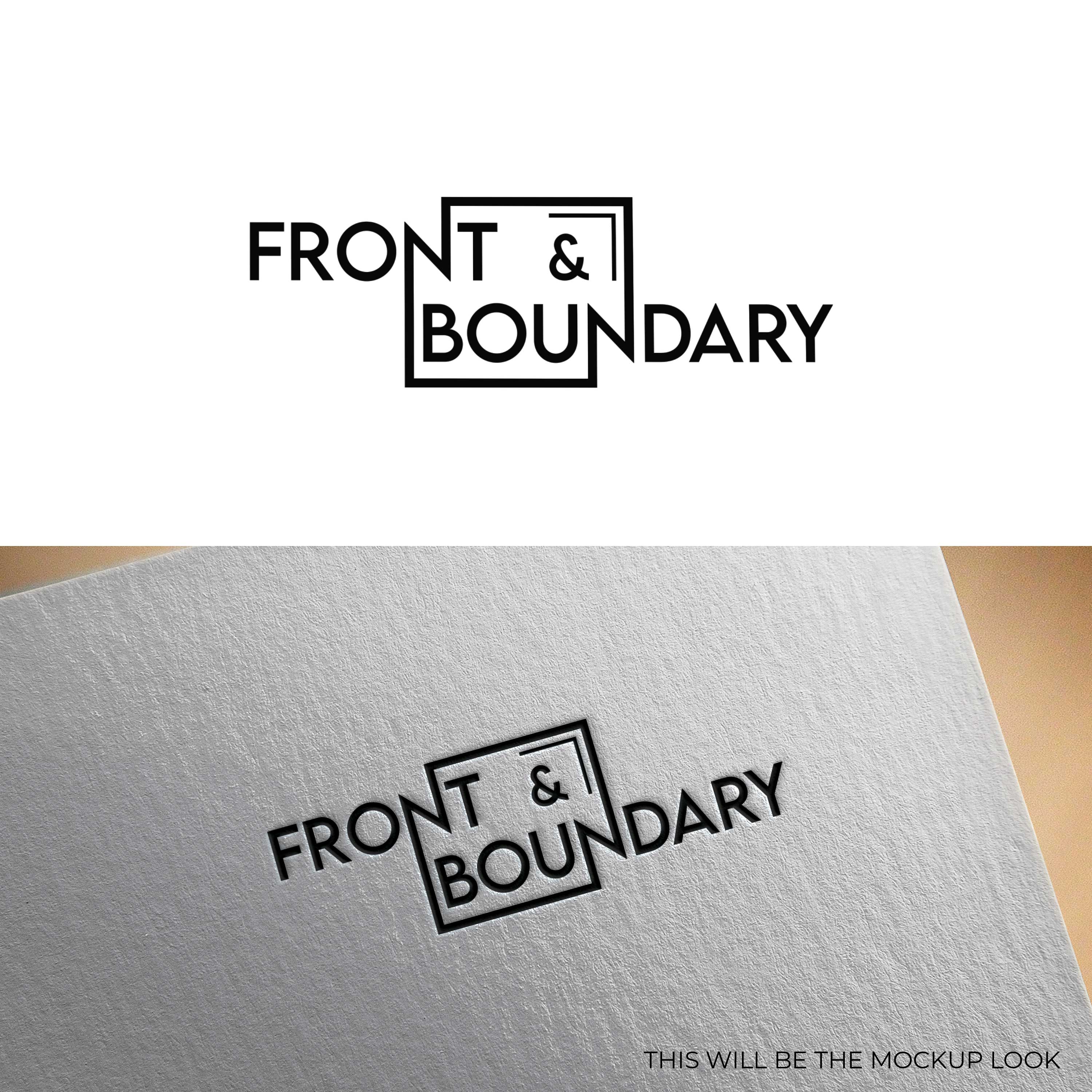 Logo-Design von Design_Duo für Front & Boundary LLC | Design #30547575