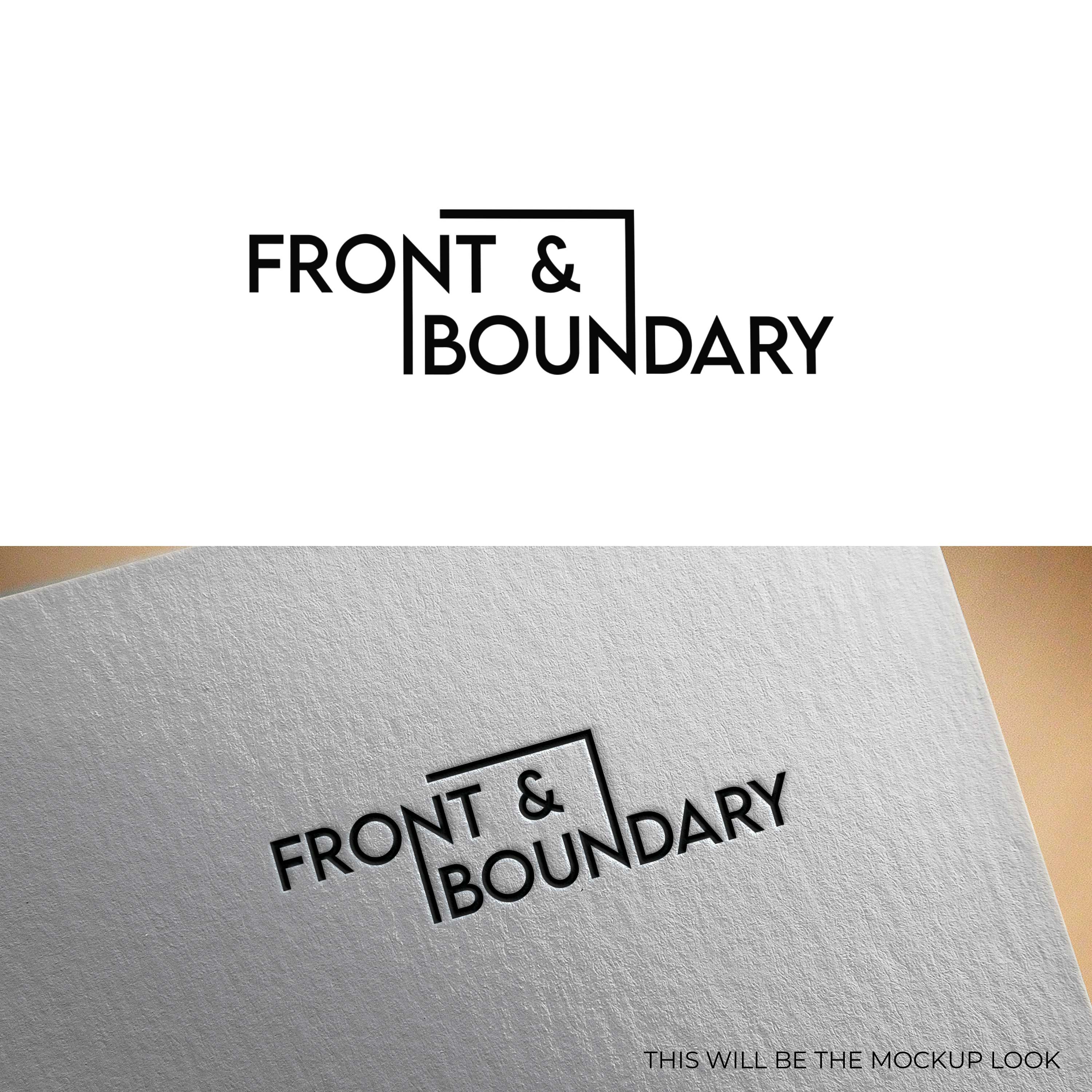 Logo Design by Design_Duo for Front & Boundary LLC | Design #30547577