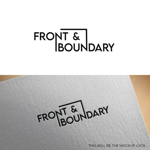 Logo-Design von Design_Duo für Front & Boundary LLC | Design: #30547577