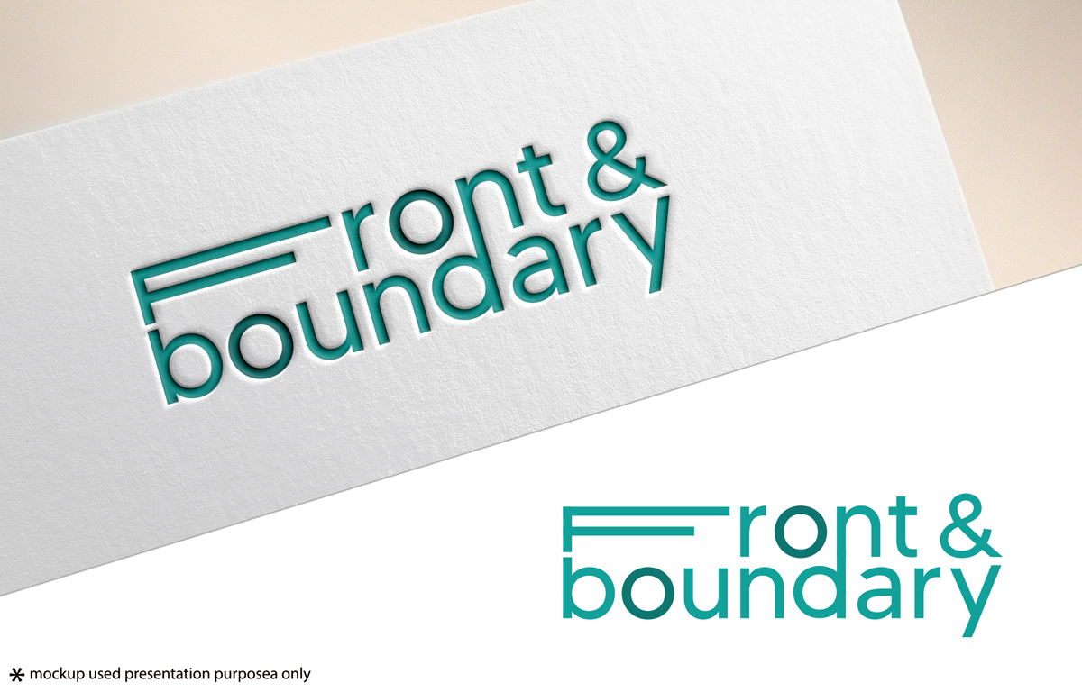 Logo Design by Rubia@ for Front & Boundary LLC | Design #30528638