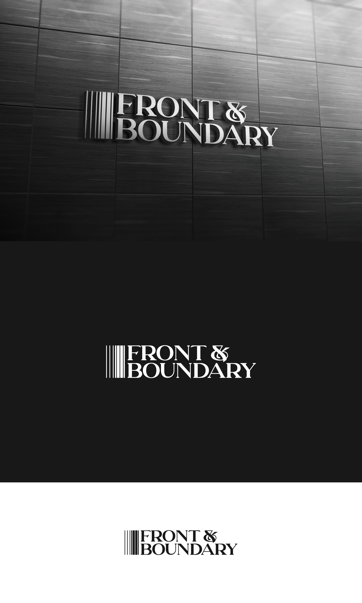 Logo-Design von Haja_H2 für Front & Boundary LLC | Design #30534665