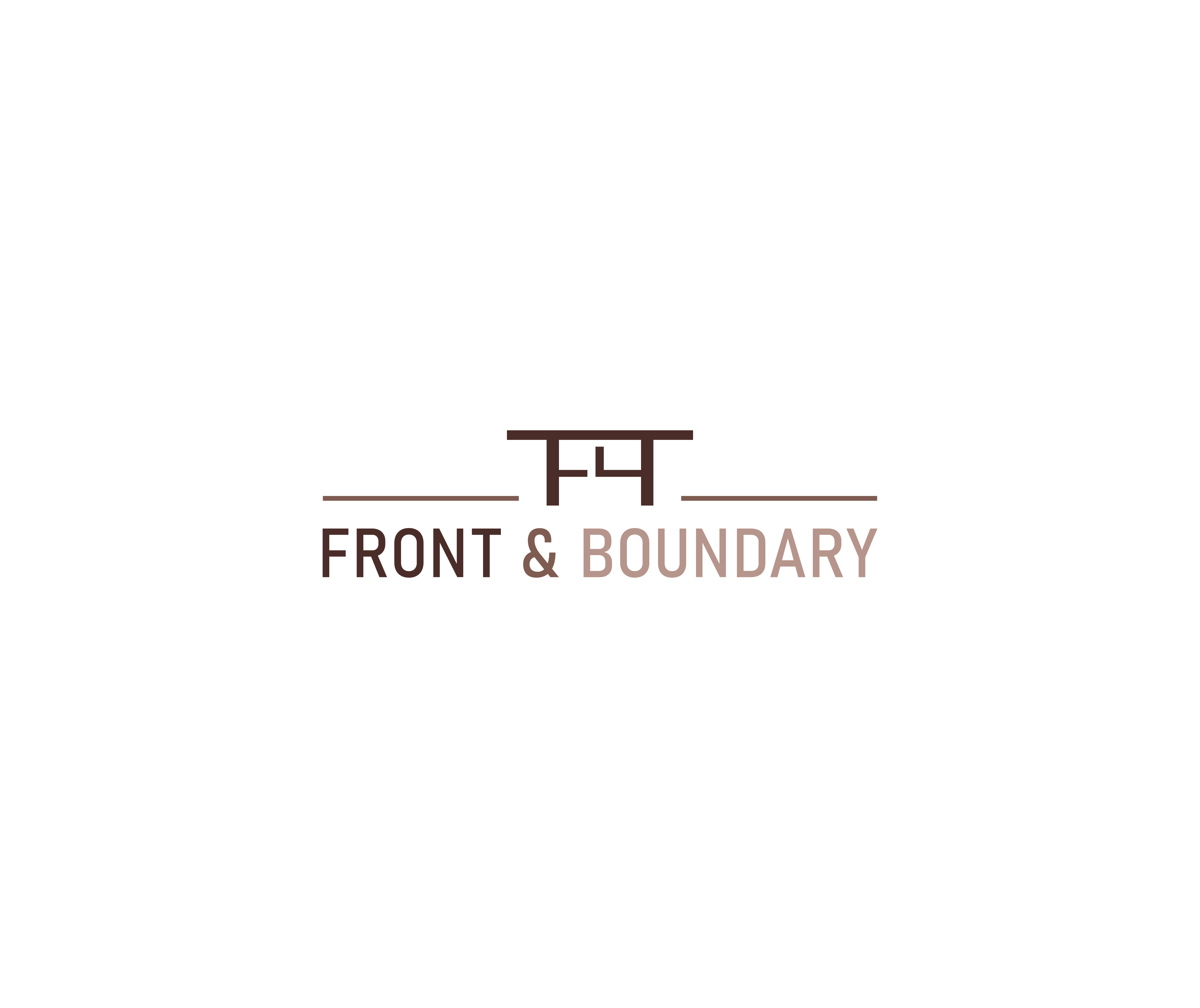 Diseño de Logo por smartprodesign para Front & Boundary LLC | Diseño #30546418