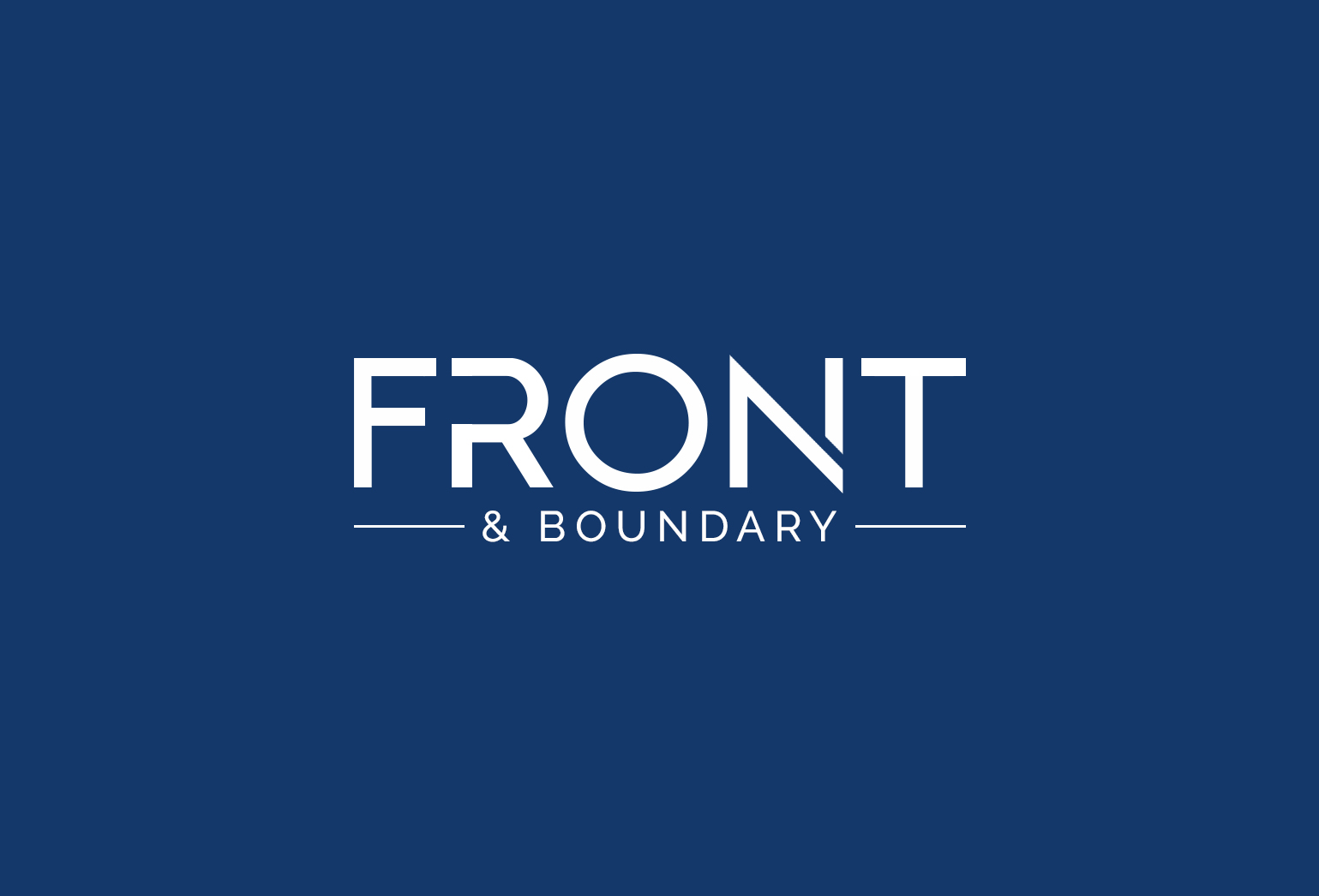 Logo Design by Soonia for Front & Boundary LLC | Design #30513952