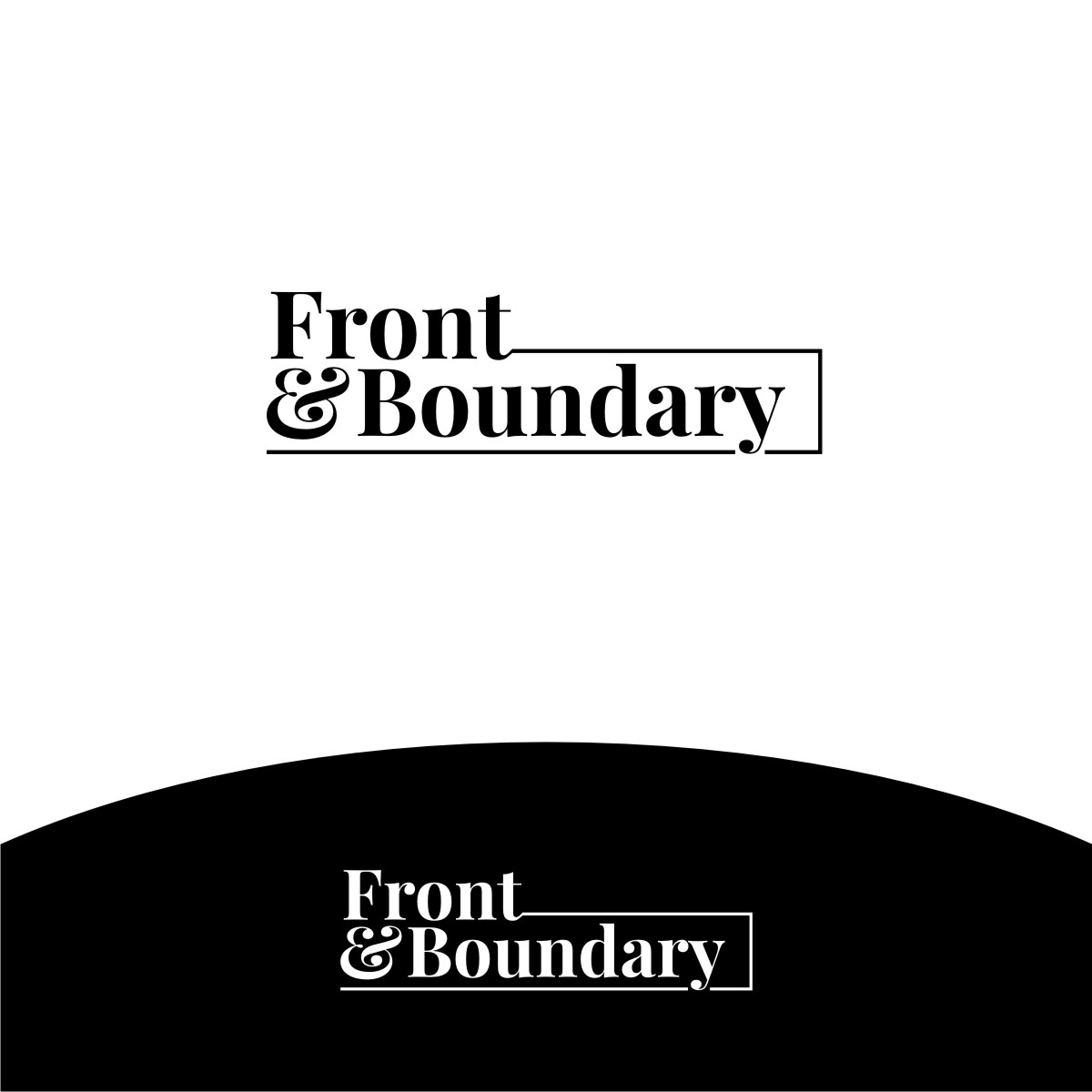 Logo-Design von OrianO-70 für Front & Boundary LLC | Design #30547623