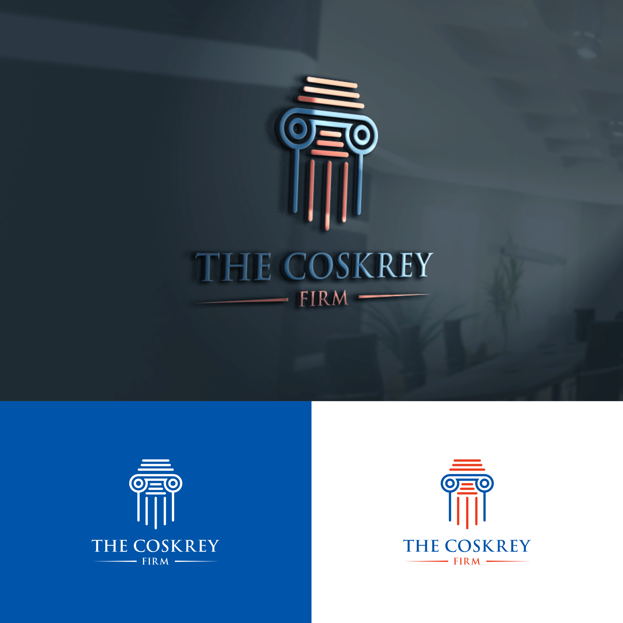 Logo Design by anak mama for The Coskrey Firm | Design #30510268