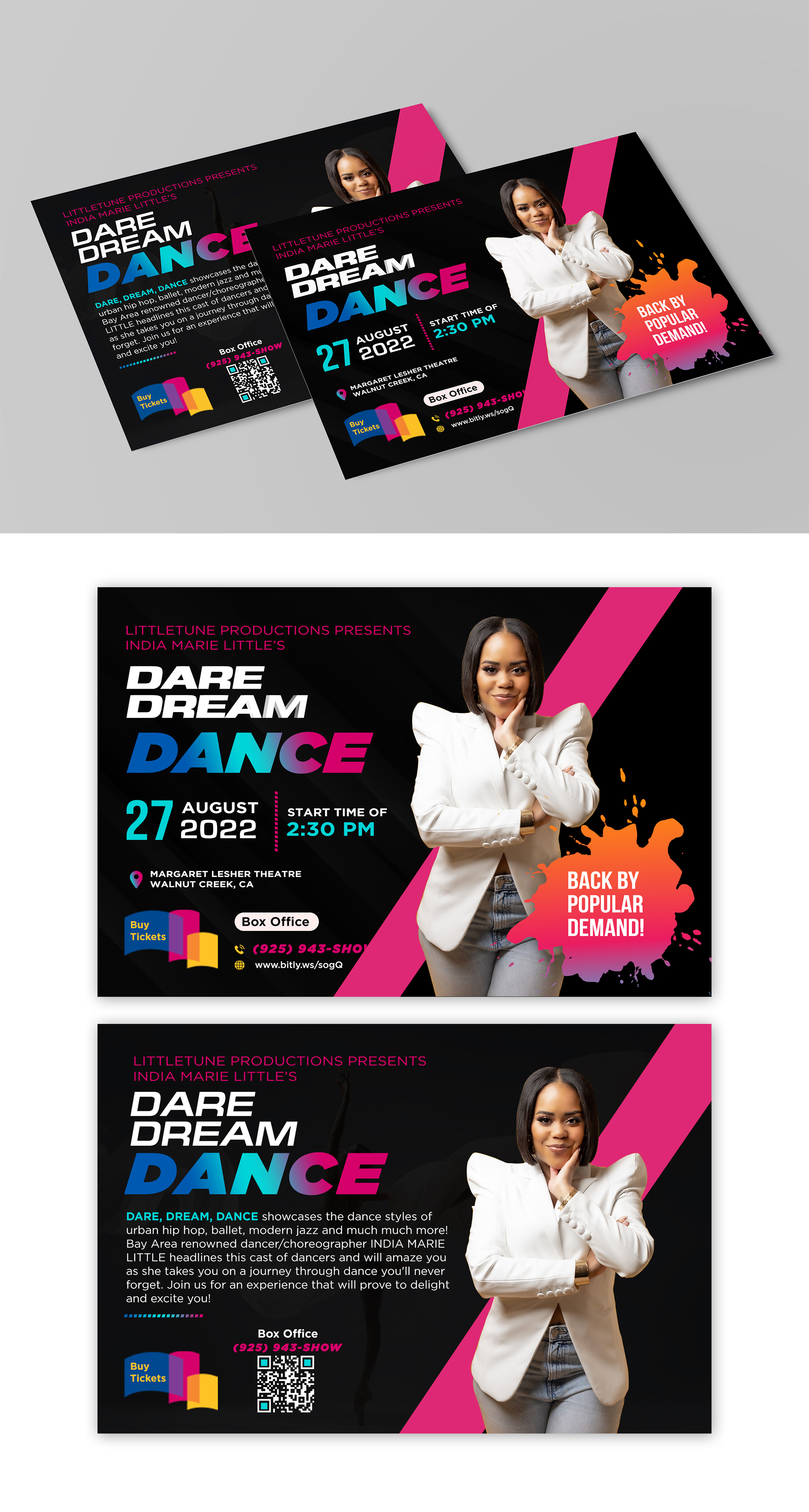 Postcard Design by Design Motion for Little Family Business | Design #30562589