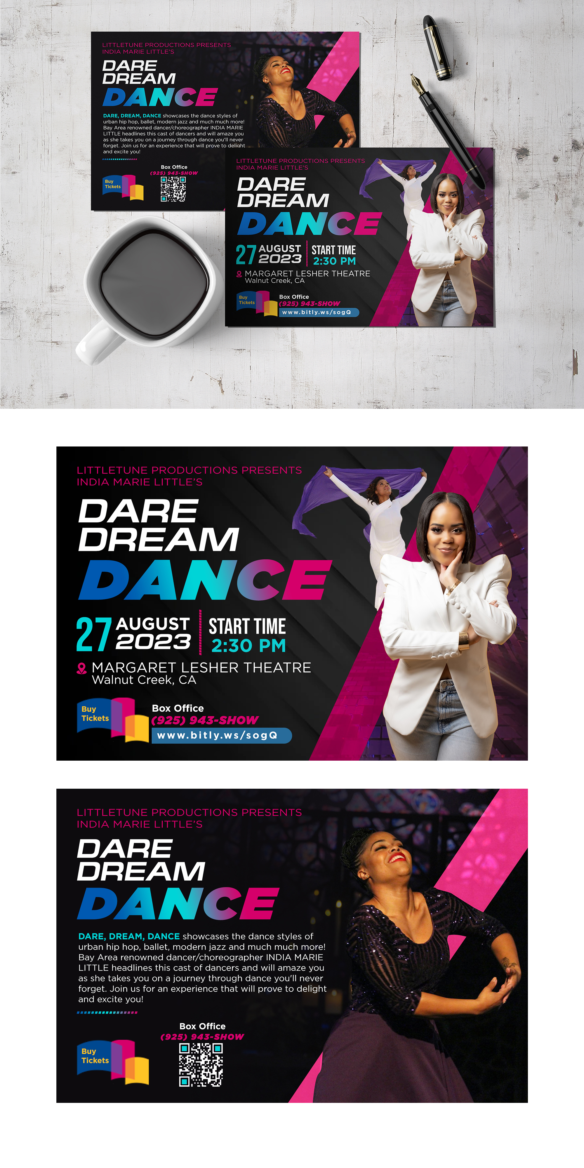 Postcard Design by debdesign for Little Family Business | Design #30540126