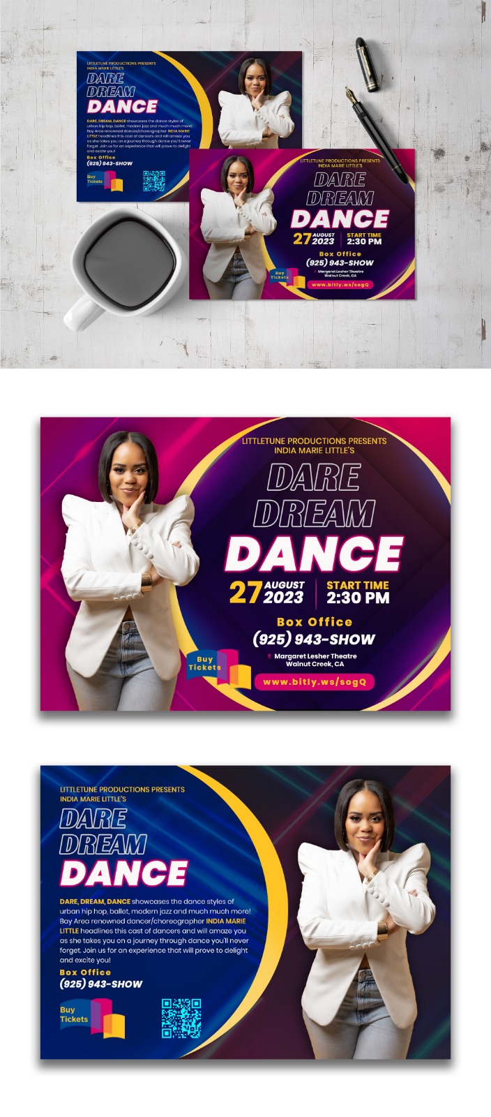 Postcard Design by debdesign for Little Family Business | Design #30540686