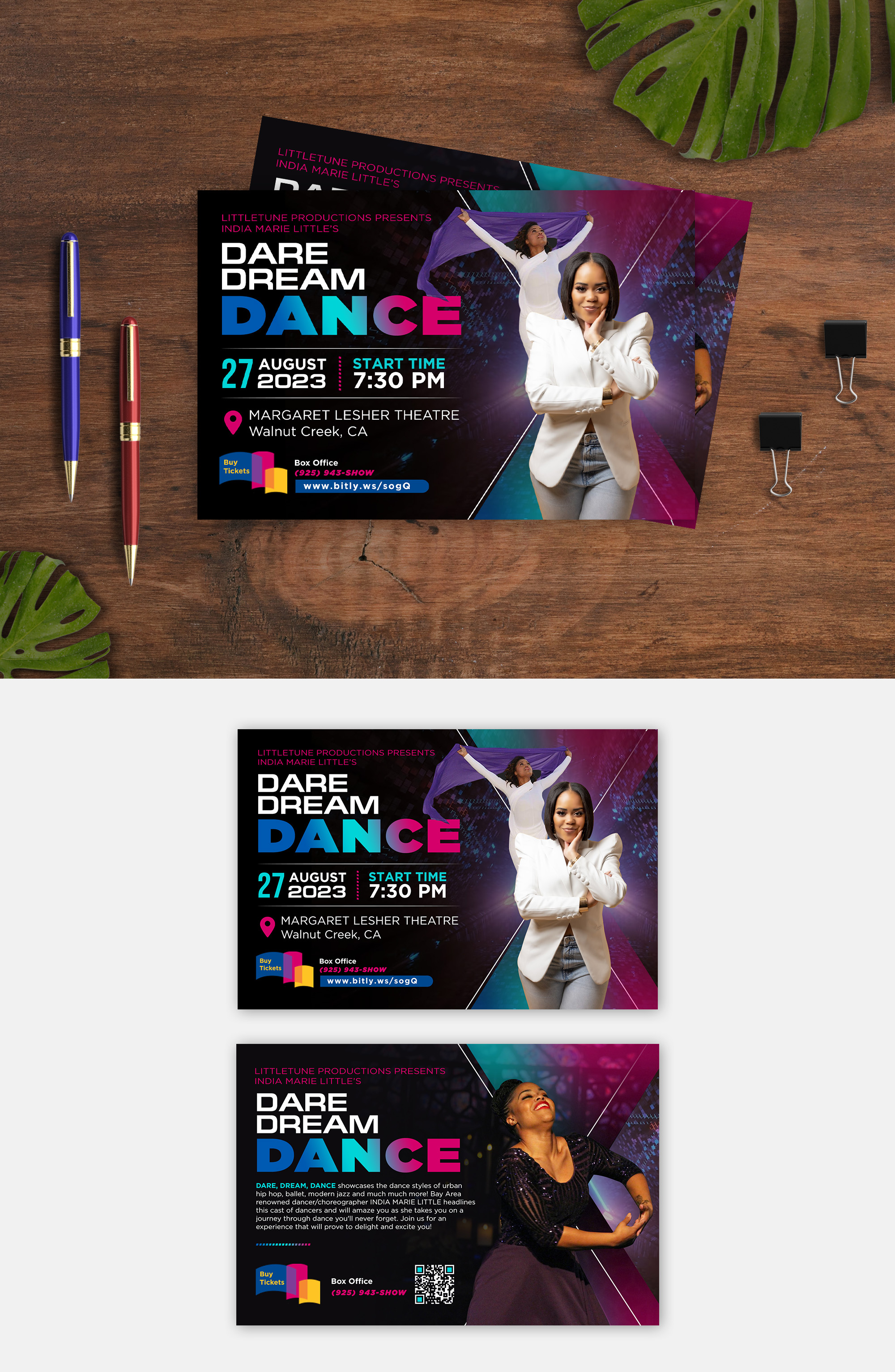 Postcard Design by debdesign for Little Family Business | Design #30541826