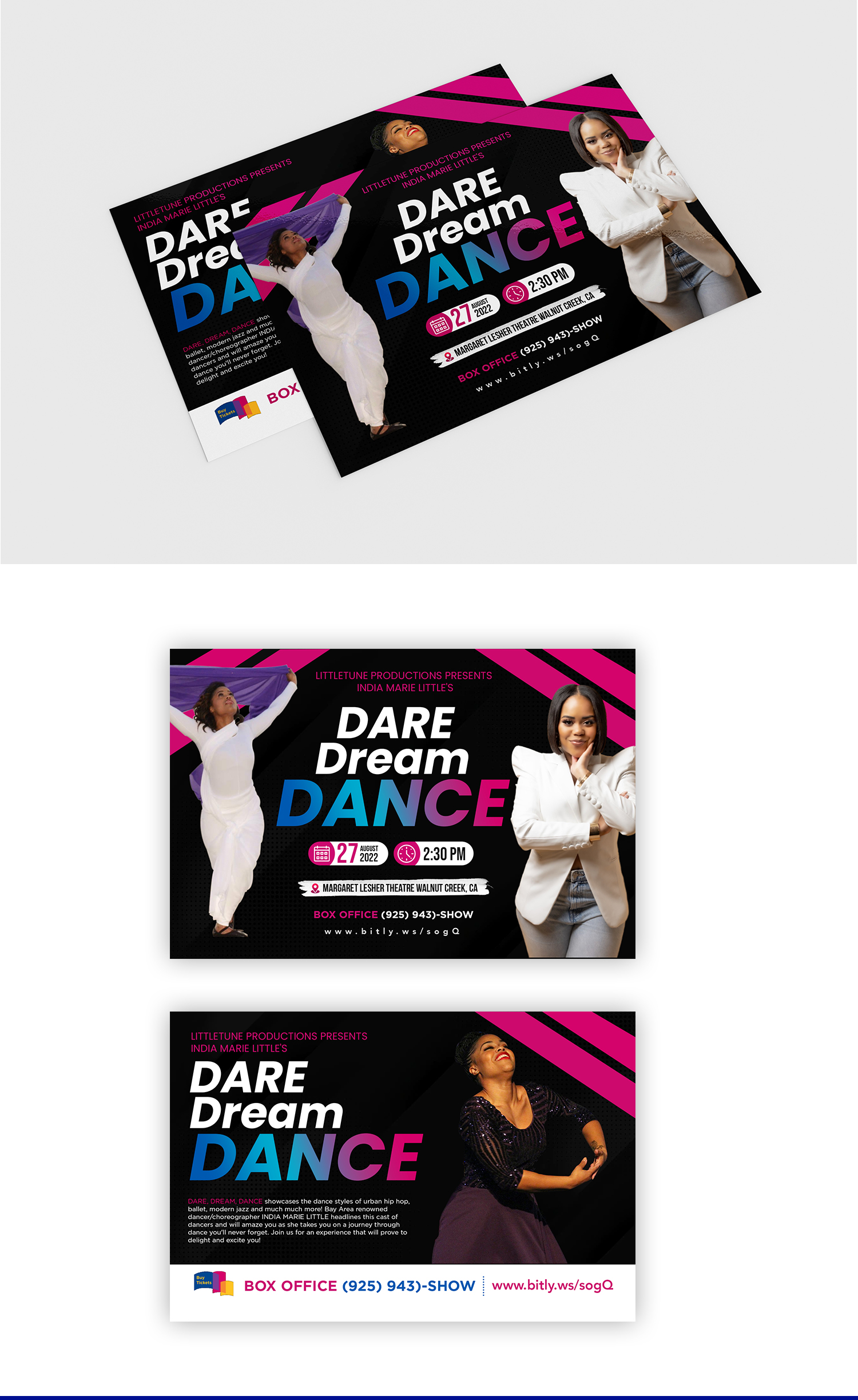 Postcard Design by debdesign for Little Family Business | Design #30544483