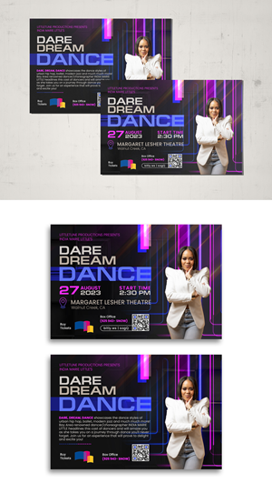 Postcard Design by debdesign for Little Family Business | Design: #30546064