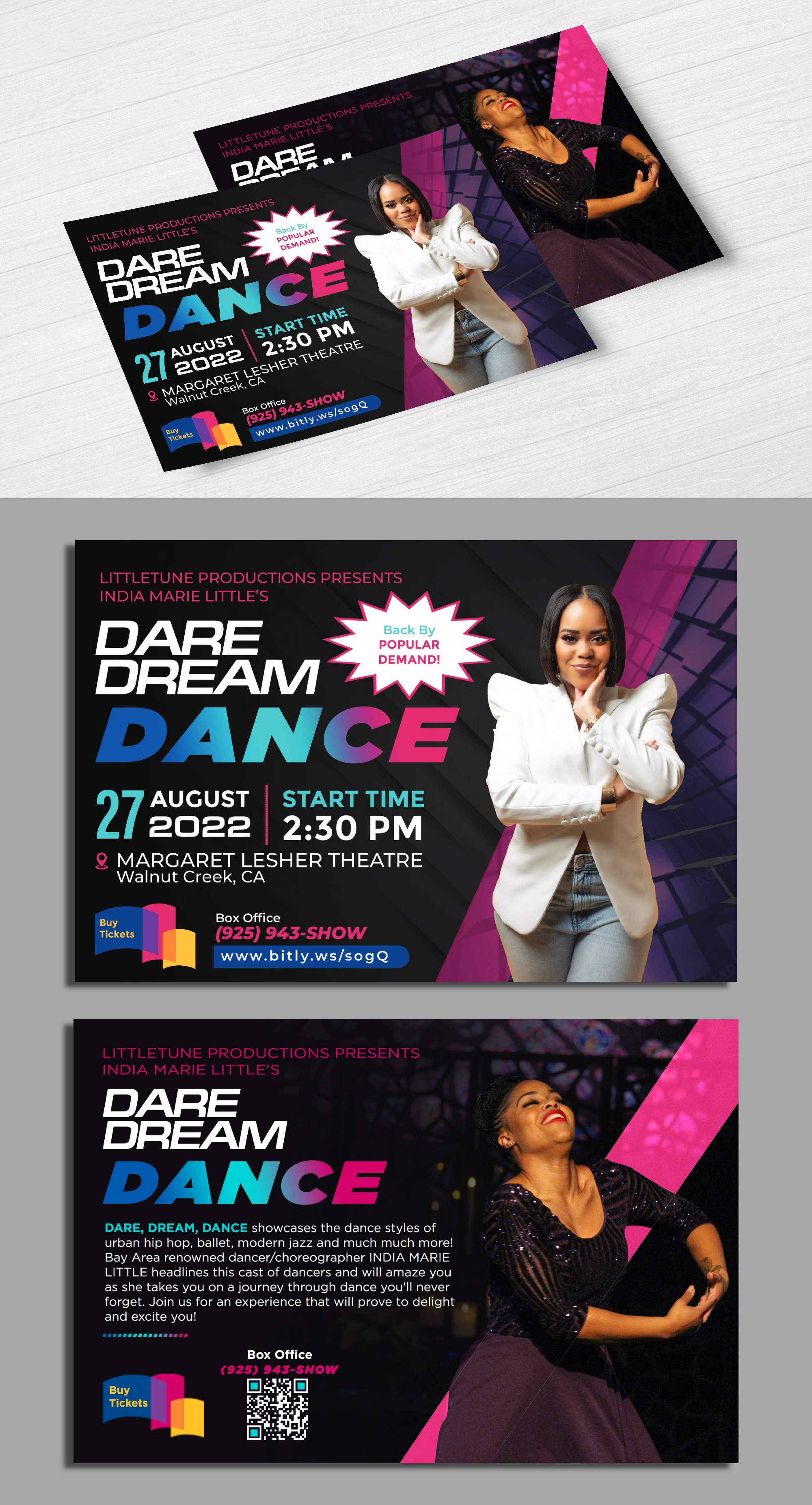 Postcard Design by ecorokerz for Little Family Business | Design #30541146