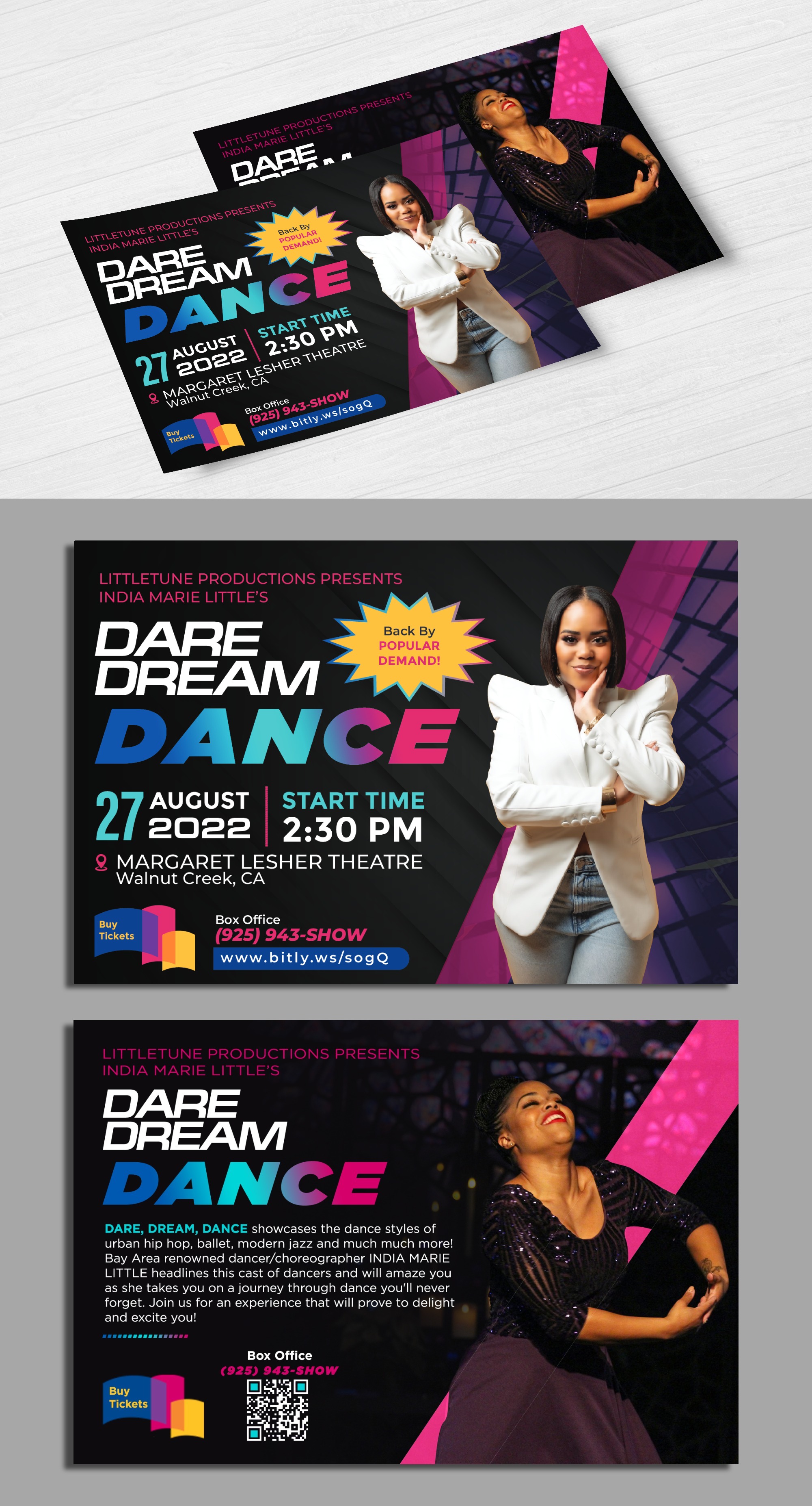 Postcard Design by ecorokerz for Little Family Business | Design: #30541911